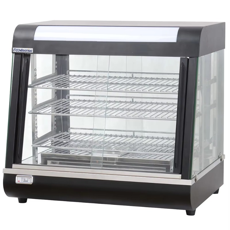 Commercial Kitchen Cabinet - خزانة عرض تجارية معزولة من الفولاذ