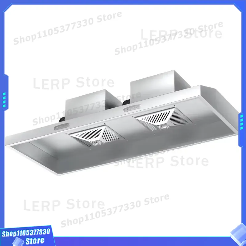 Commercial Kitchen Vent Hood Cleaning - شفاط مطبخ تجاري من الفولاذ المقاوم
