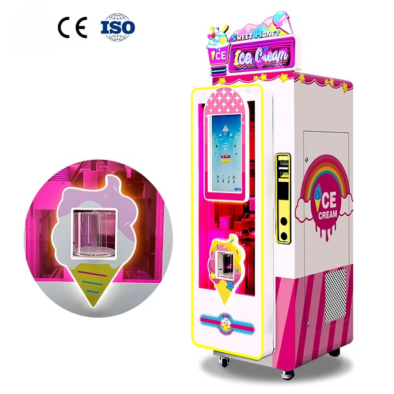 Soft Serve Ice Cream Machine - ماكينة بيع آيس كريم تجارية أوتوماتيكية