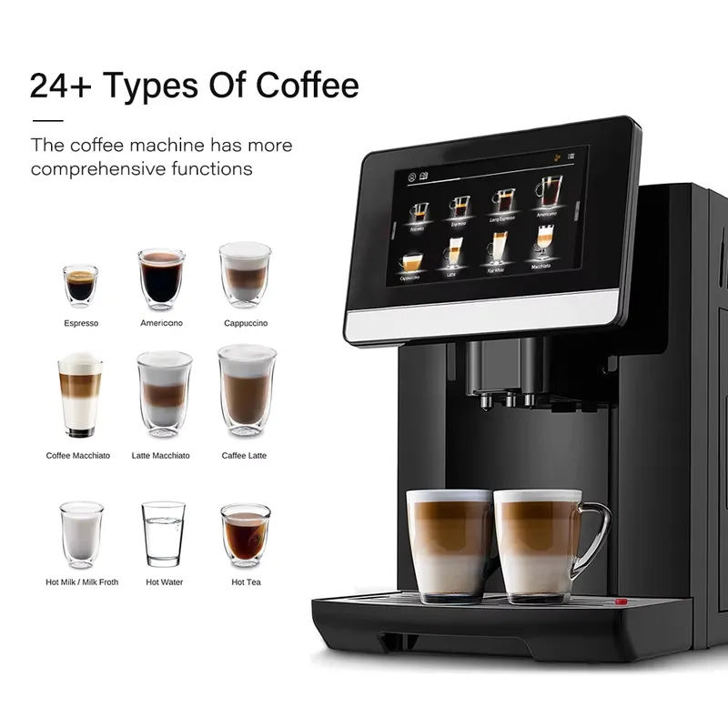 Commercial Espresso Machine - ماكينة قهوة إسبريسو تجارية أوتوماتيكية احترافية