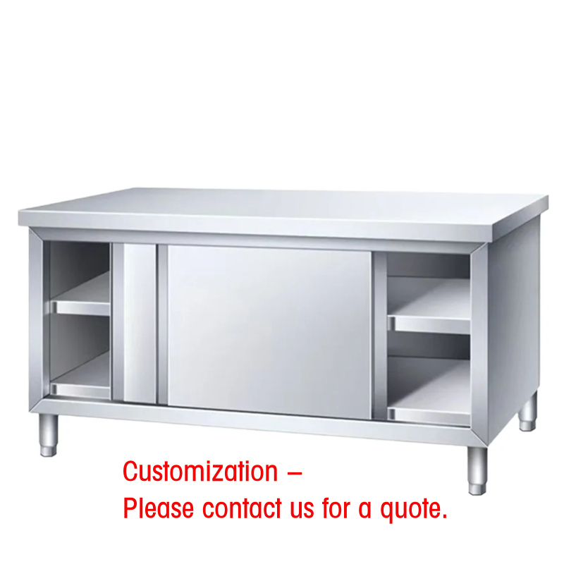 Commercial Kitchen Installation - طاولة عمل تجارية جديدة للمطابخ سهلة