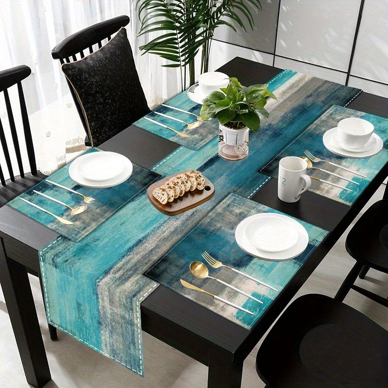Commercial Kitchen Table - طقم مفارش طاولة وسجادات طعام من