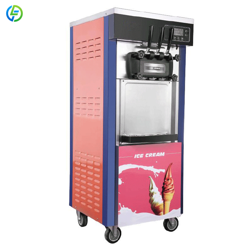 Soft Serve Ice Cream Machine - آلات صنع الآيس كريم المخصصة بسعة
