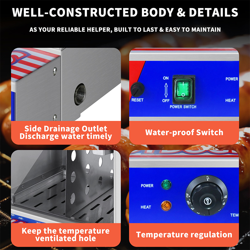 1.5KW التجارية الفولاذ المقاوم - مراجعة Commercial Steamer Cabinet وسعره