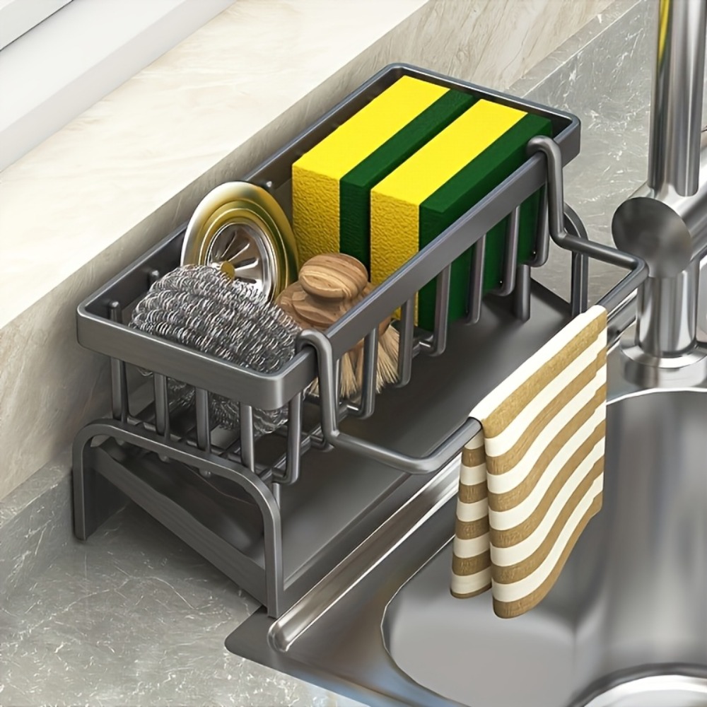 حامل إسفنج لحوض المطبخ، منظم ح - مراجعة Commercial Kitchen Floor Drain وسعره