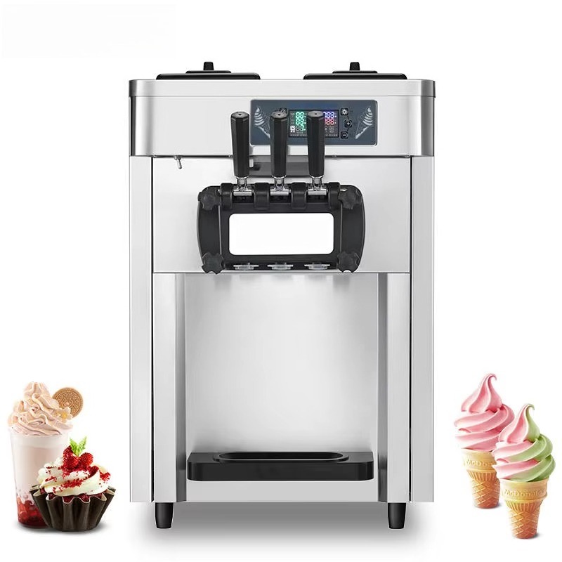 آلة صنع الآيس كريم التجارية ال - مراجعة Soft Serve Ice Cream Machine وسعره