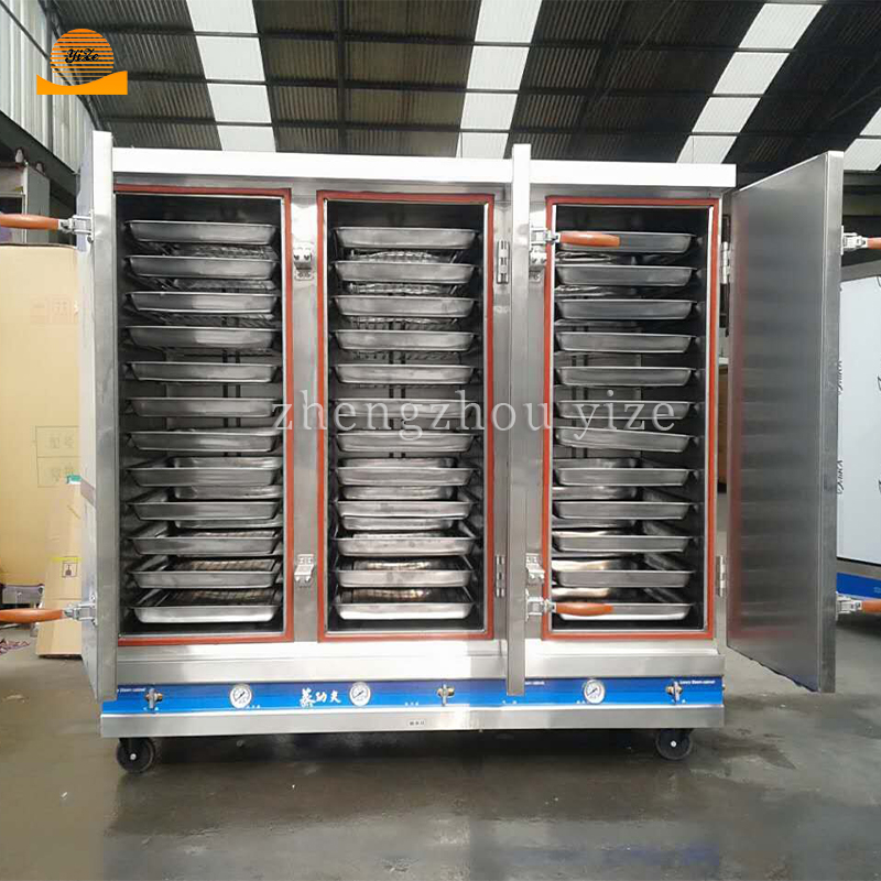 خزانة تبخير الأرز التجارية بال - مراجعة Commercial Steamer Cabinet وسعره