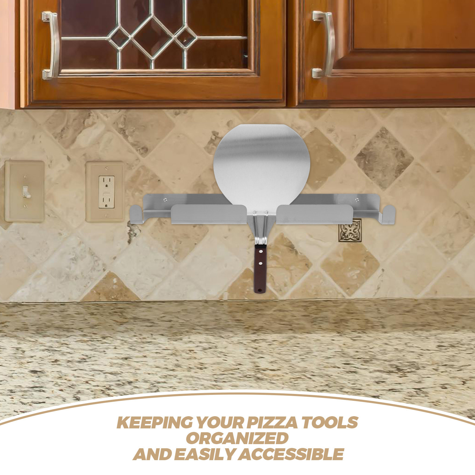 حامل مجرفة البيتزا المثبت على  - مراجعة Commercial Kitchen Installation وسعره