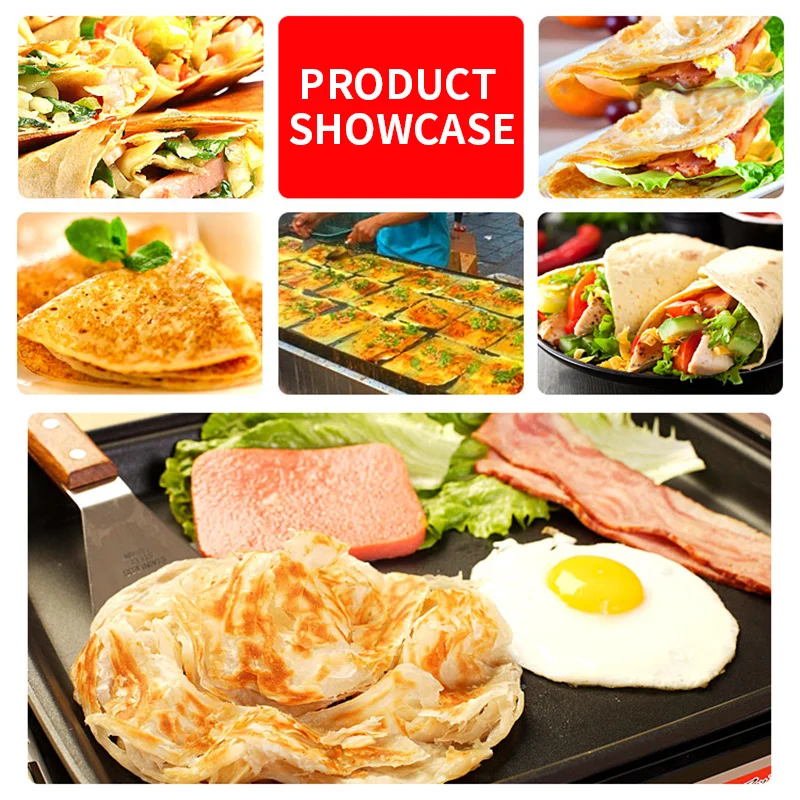 مقلاة كهربائية دوارة يدوية لصن - مراجعة Crepe Maker Griddle وسعره