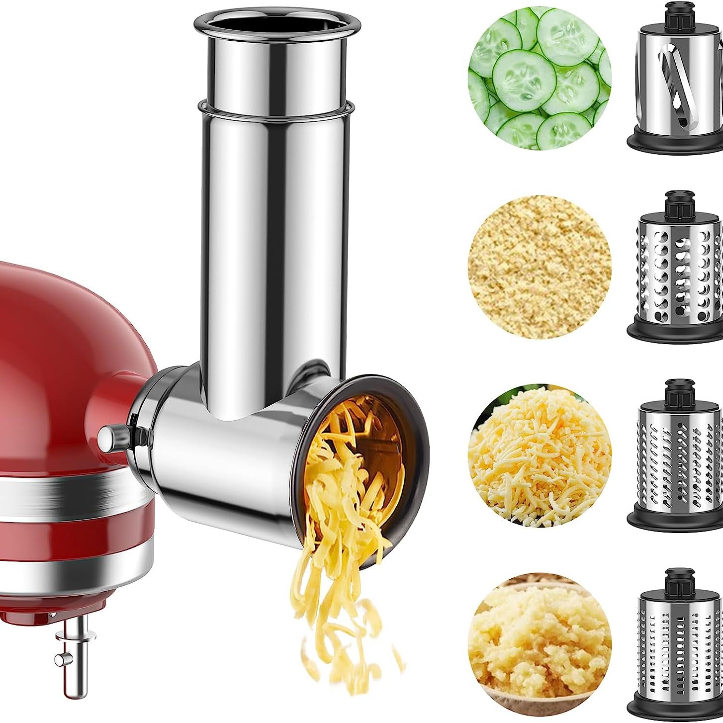 ملحق تقطيع/فرم جديد لعام 2024  - مراجعة Commercial Kitchen Aid Mixer وسعره