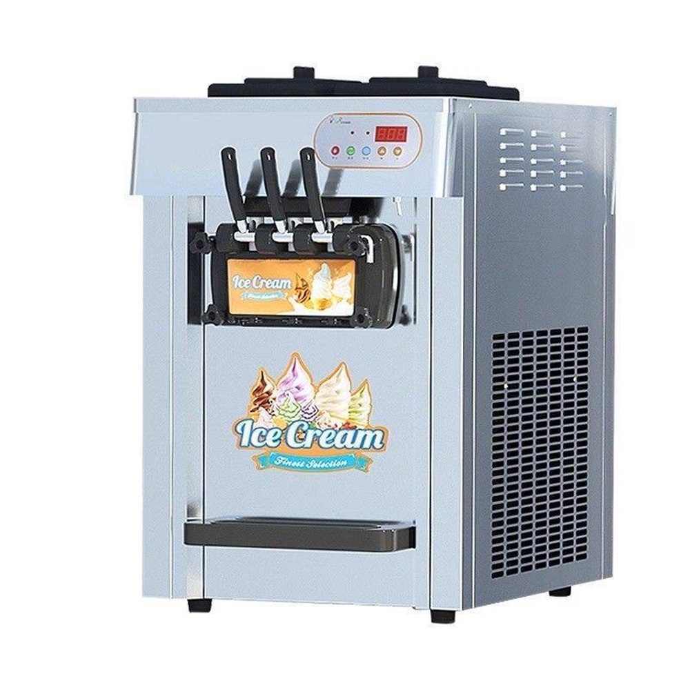 ماكينة صنع الآيس كريم التجارية - مراجعة Soft Serve Ice Cream Machine وسعره