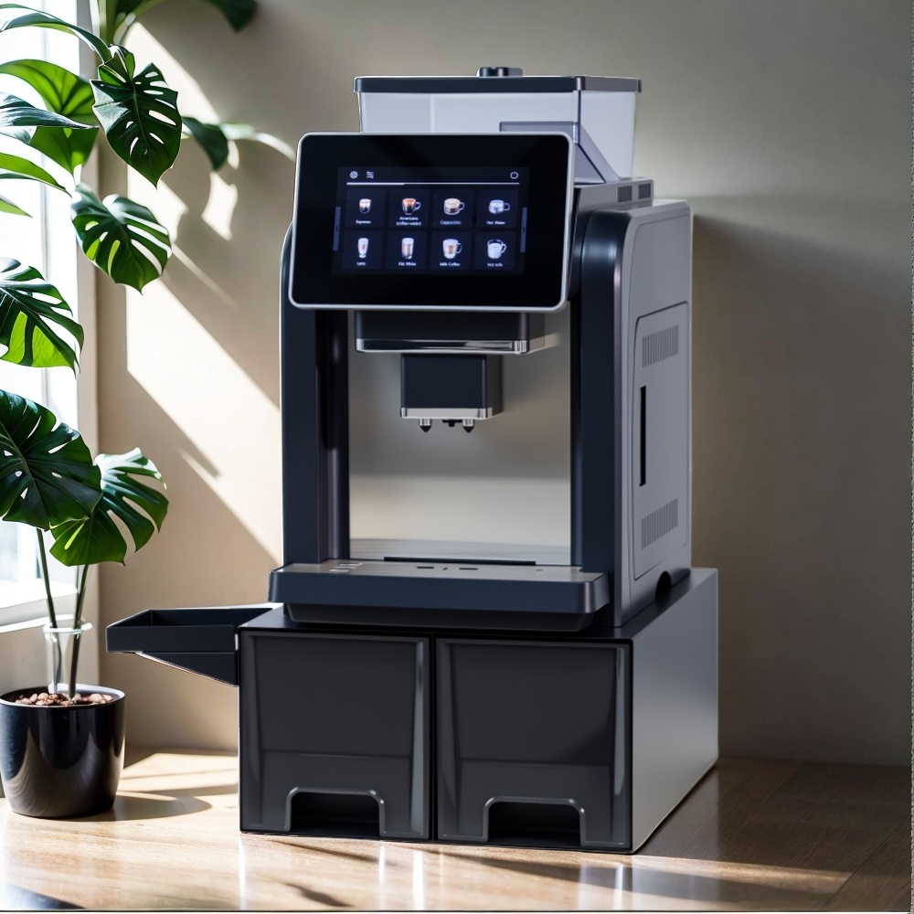 ماكينة القهوة التجارية الكهربا - مراجعة Commercial Espresso Machine وسعره