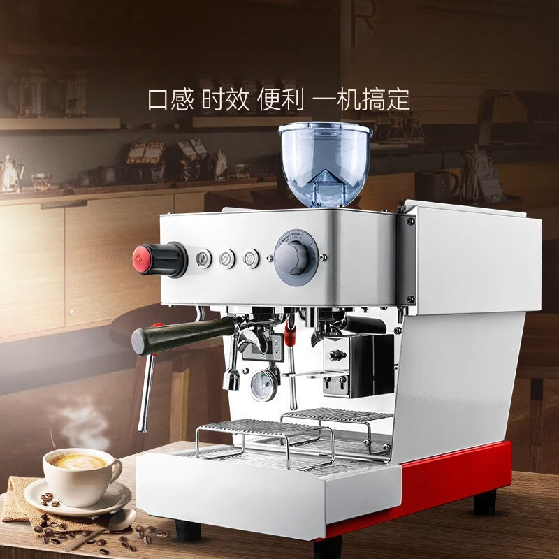 ماكينة قهوة، ماكينة إسبريسو تج - مراجعة Commercial Espresso Machine وسعره