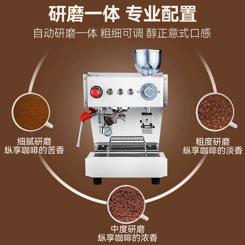 ماكينة قهوة، ماكينة إسبريسو تج - مراجعة Commercial Espresso Machine وسعره