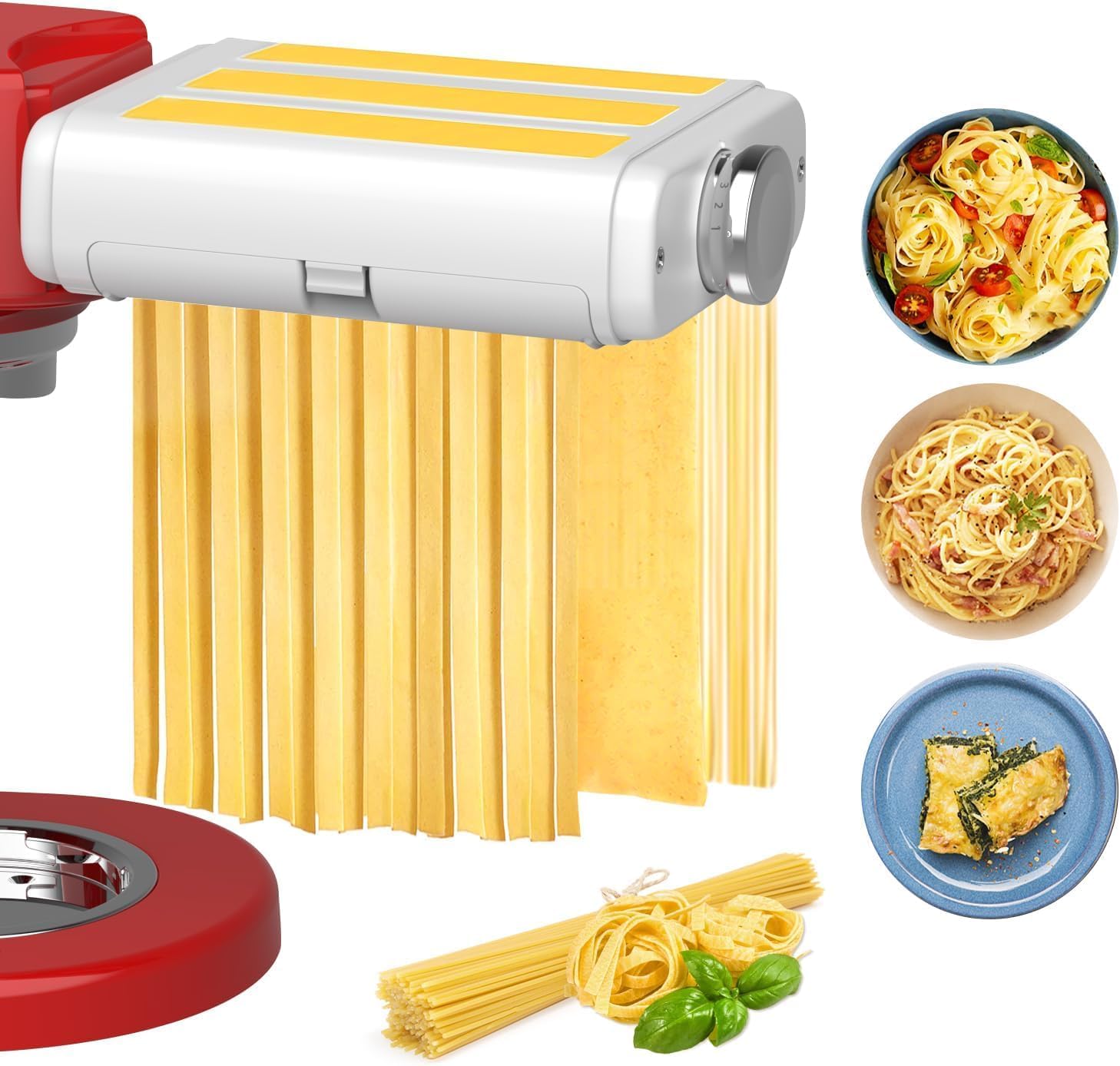 ملحق صانع المعكرونة 3 في 1 لخل - مراجعة Commercial Kitchen Aid Mixer وسعره