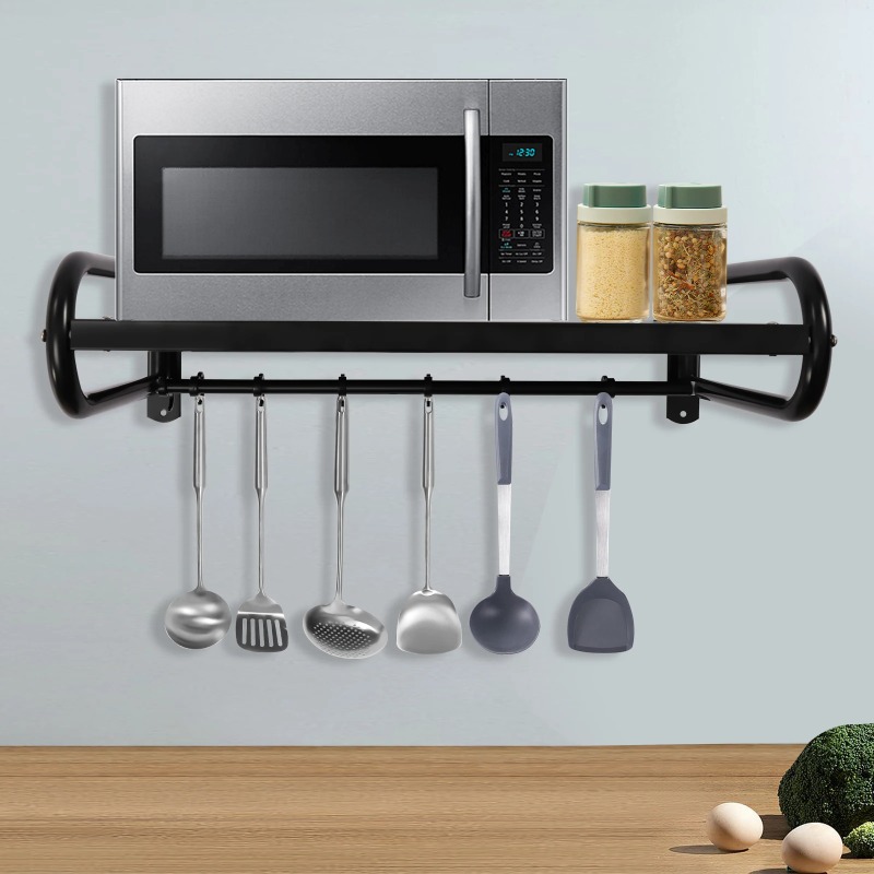 رف ميكروويف مثبت على الحائط، م - مراجعة Commercial Kitchen Installation وسعره