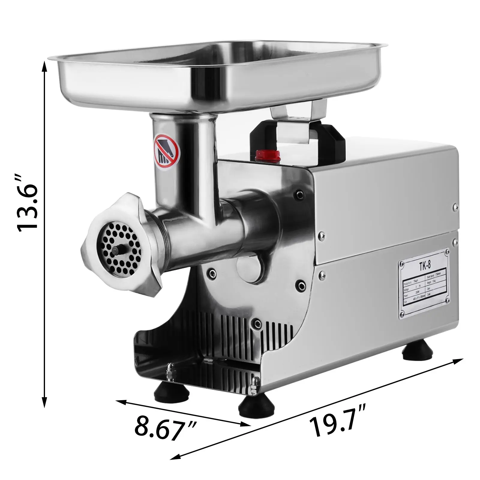 مفرمة لحم كهربائية من الفولاذ  - مراجعة Meat Grinder Electric وسعره