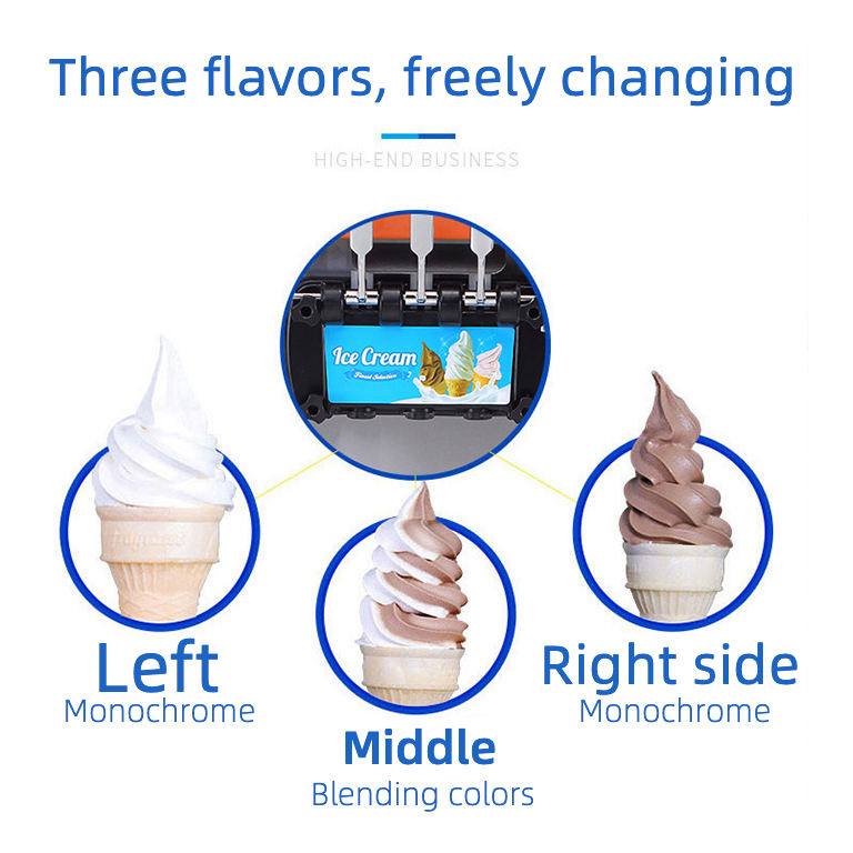 ماكينة آيس كريم أوتوماتيكية مز - مراجعة Soft Serve Ice Cream Machine وسعره