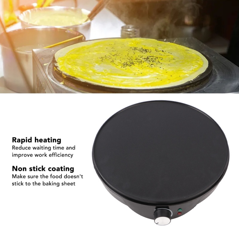 جهاز صنع الكريب غير لاصق مقاس  - مراجعة Crepe Maker Griddle وسعره
