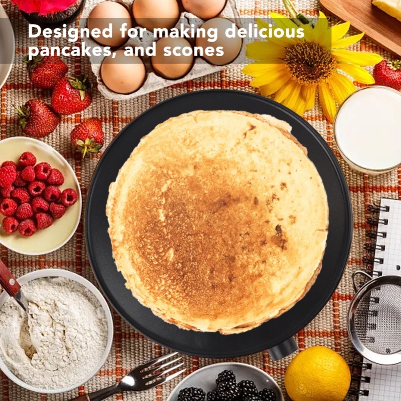 جهاز صنع الكريب غير لاصق مقاس  - مراجعة Crepe Maker Griddle وسعره