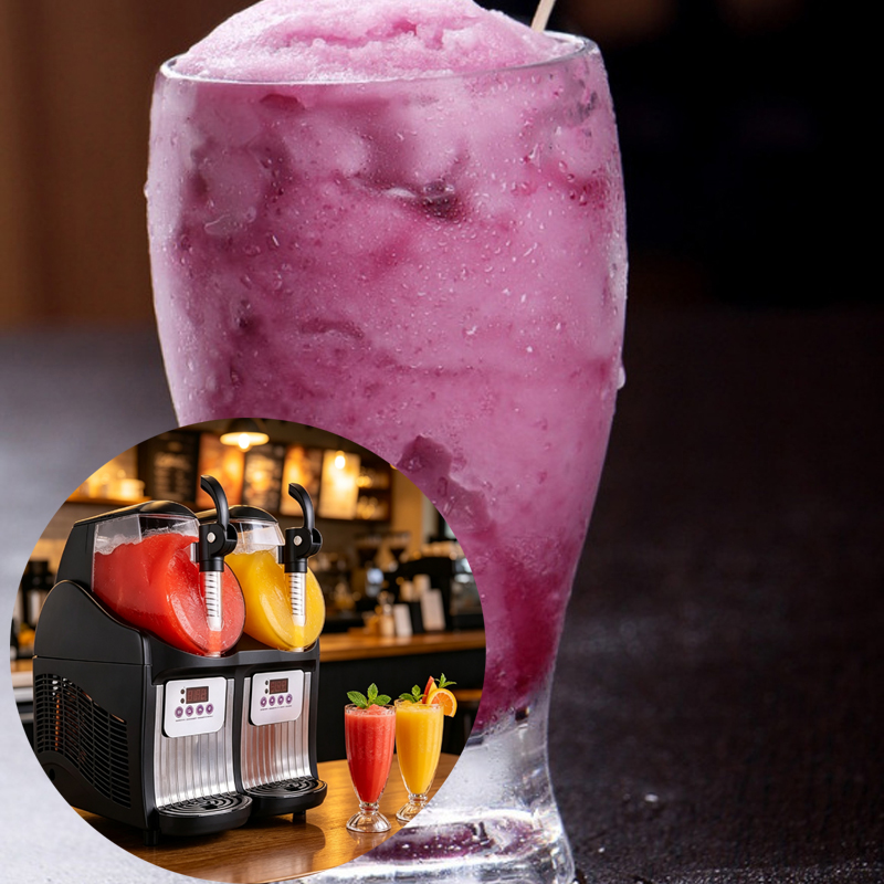 آلة صنع السلاش والثلج المجروش  - مراجعة Slushy Machine وسعره
