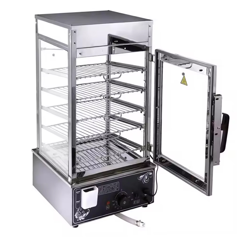 خزانة تسخين الطعام بالبخار XEO - مراجعة Commercial Steamer Cabinet وسعره