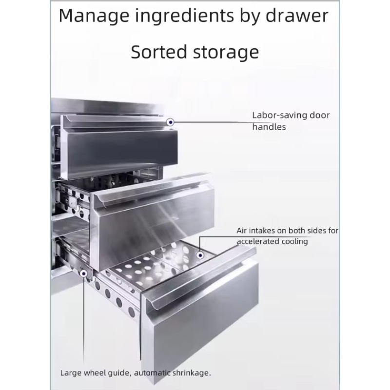 ثلاجة تجارية من الفولاذ المقاو - مراجعة Commercial Kitchen Cabinet وسعره