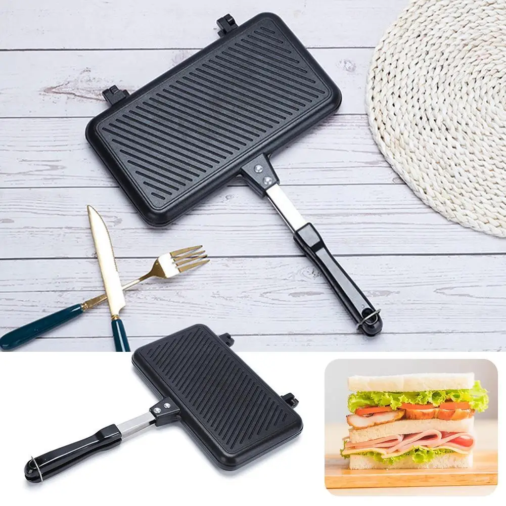 مقلاة على الوجهين غير عصا صانع - مراجعة Crepe Maker Griddle وسعره