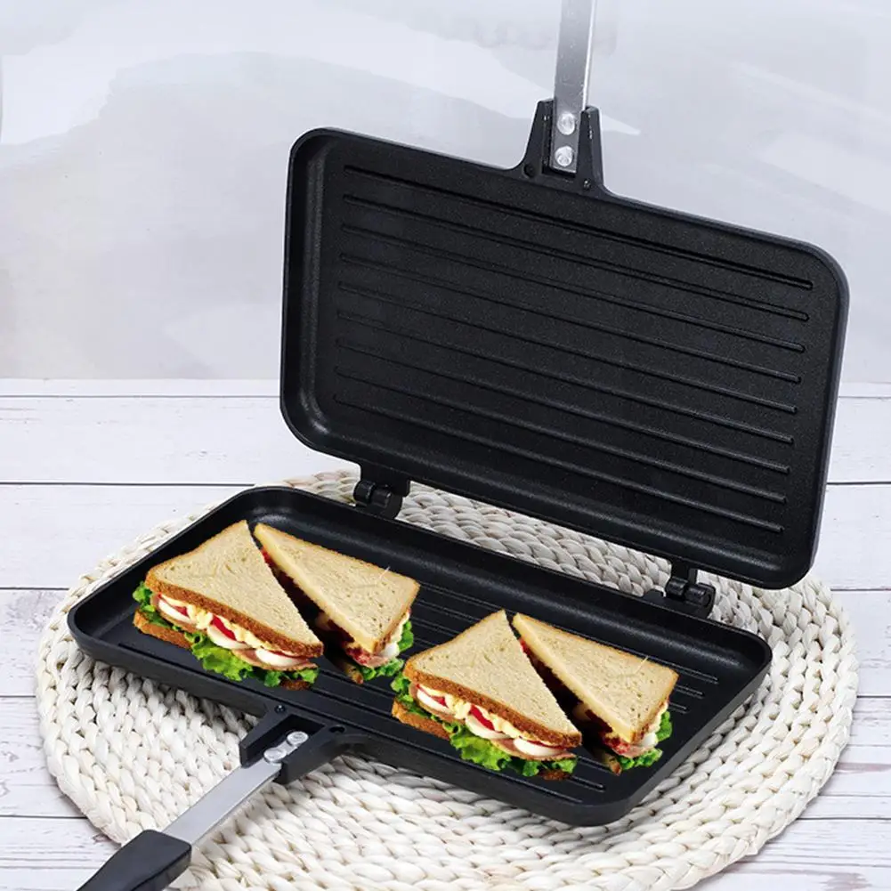 مقلاة على الوجهين غير عصا صانع - مراجعة Crepe Maker Griddle وسعره
