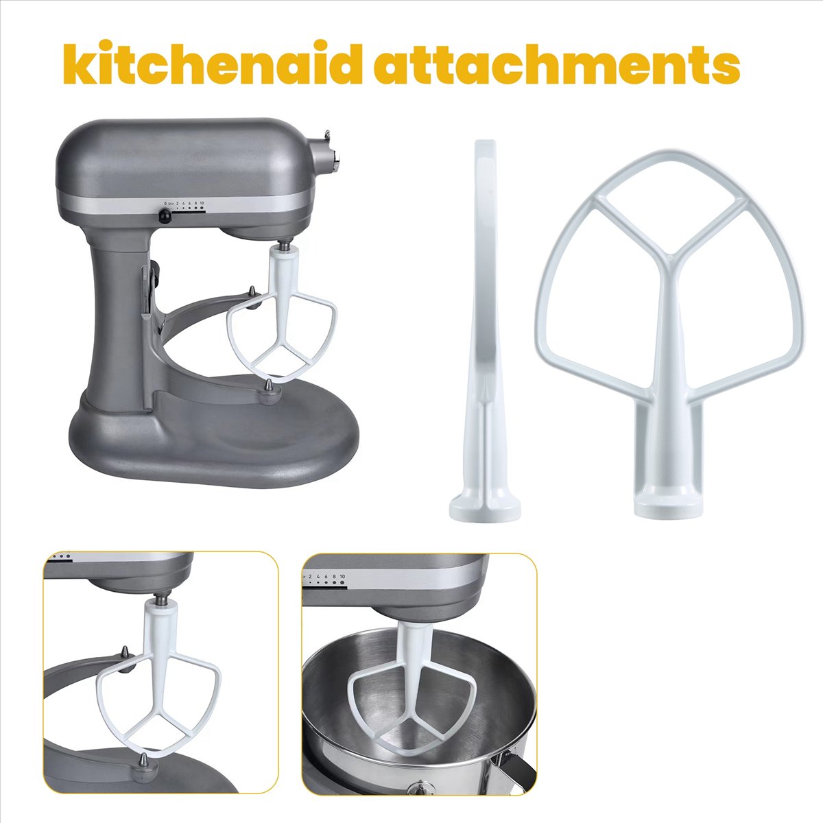 خلاط مطبخ Doings K5AB K5SS مع  - مراجعة Commercial Kitchen Aid Mixer وسعره
