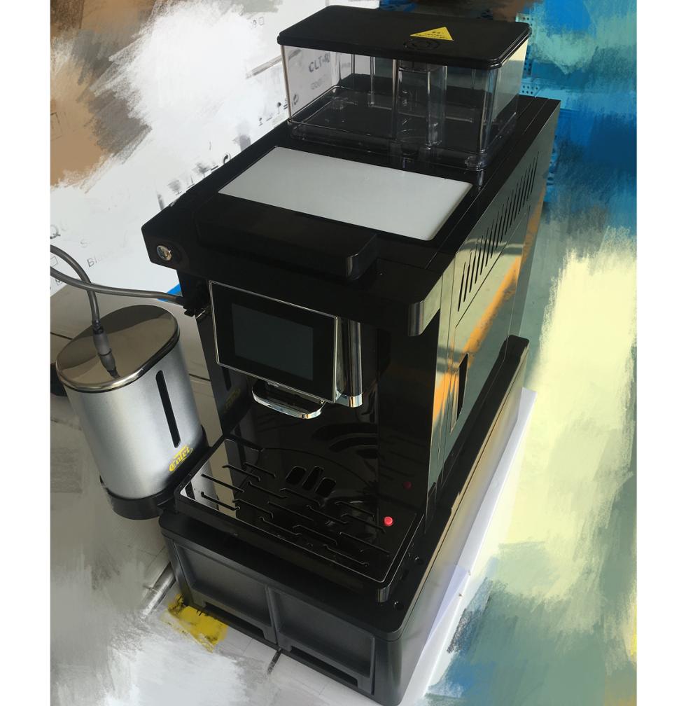 ماكينة قهوة أوتوماتيكية بالكام - مراجعة Commercial Espresso Machine وسعره
