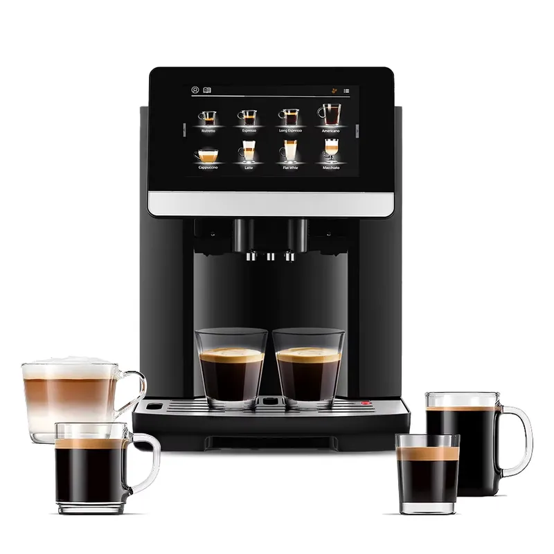 ماكينة قهوة إسبريسو تجارية أوت - مراجعة Commercial Espresso Machine وسعره