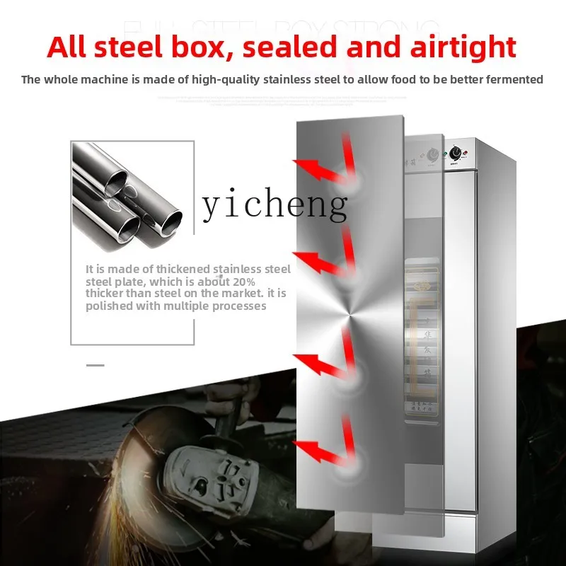 صندوق تخمير TQH صندوق استيقاظ  - مراجعة Commercial Steamer Cabinet وسعره