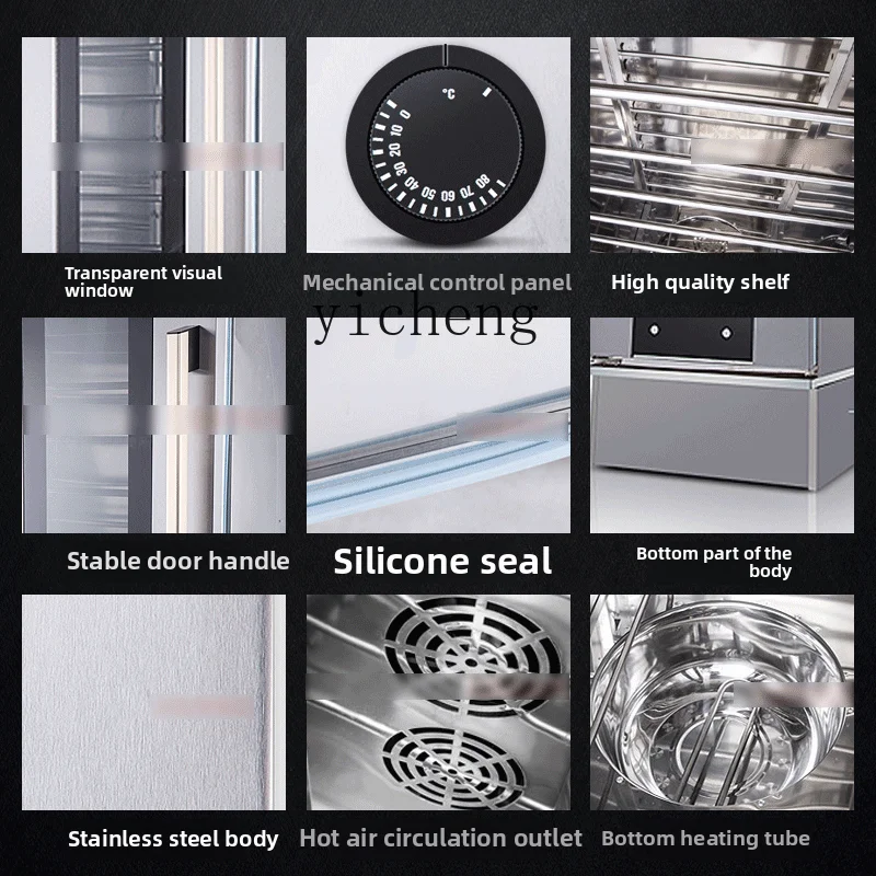 صندوق تخمير TQH صندوق استيقاظ  - مراجعة Commercial Steamer Cabinet وسعره