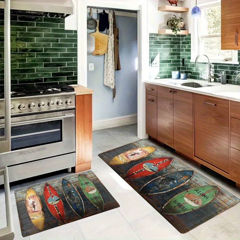 سجادة ممر المطبخ بنمط لوح التز - مراجعة Commercial Kitchen Mats وسعره