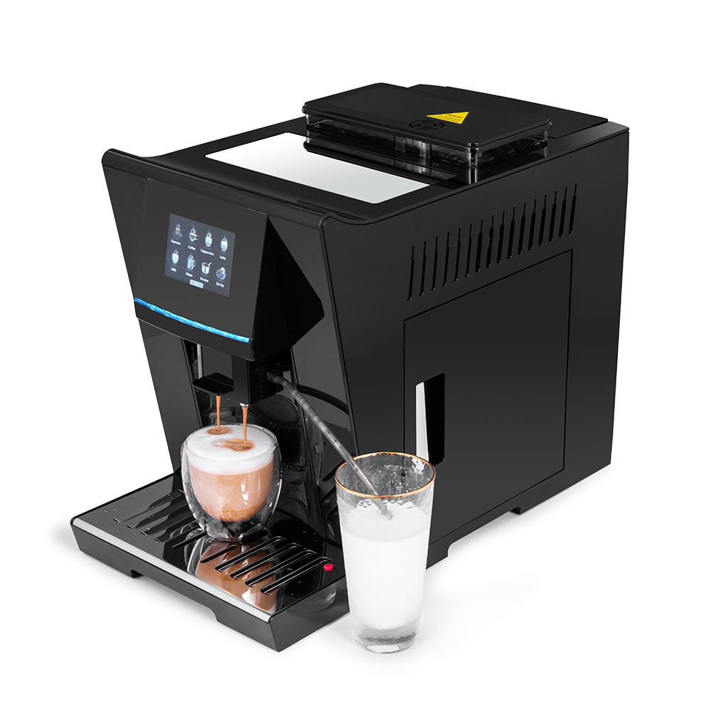 ماكينة قهوة أوتوماتيكية بالكام - مراجعة Commercial Espresso Machine وسعره