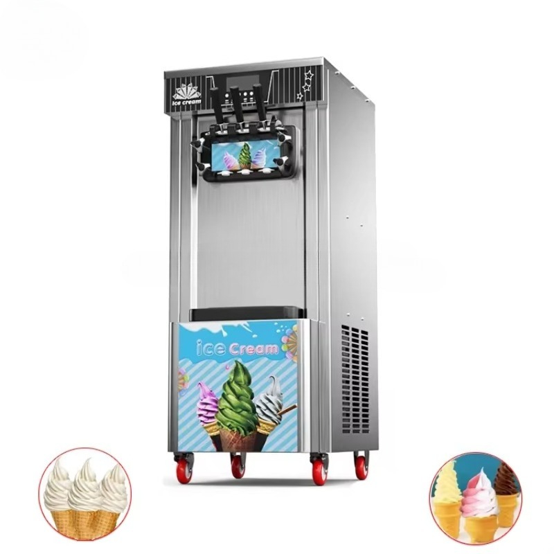 آلة صنع الآيس كريم الناعم التج - مراجعة Soft Serve Ice Cream Machine وسعره