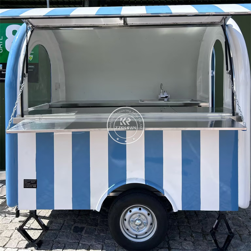 شاحنة طعام متنقلة تجارية احترا - مراجعة Commercial Kitchen Vendor وسعره