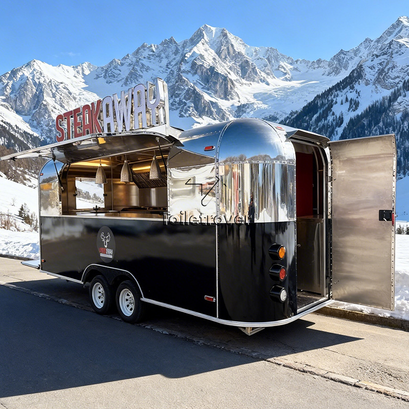عربة طعام تجارية كلاسيكية مجهز - مراجعة Commercial Kitchen Vendor وسعره