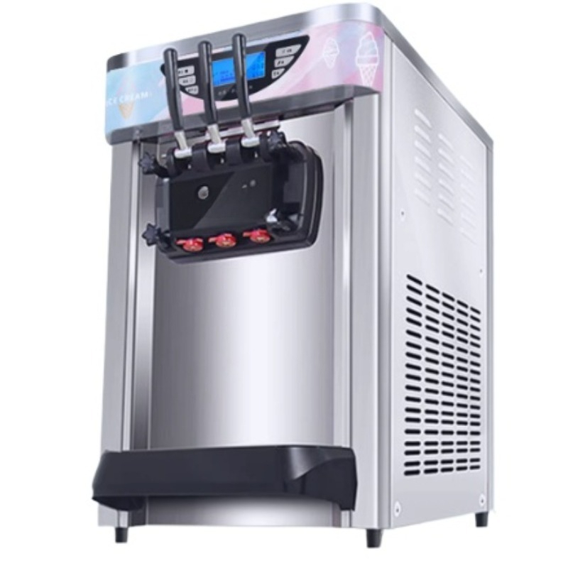 ماكينة آيس كريم ناعم تجارية أو - مراجعة Soft Serve Ice Cream Machine وسعره