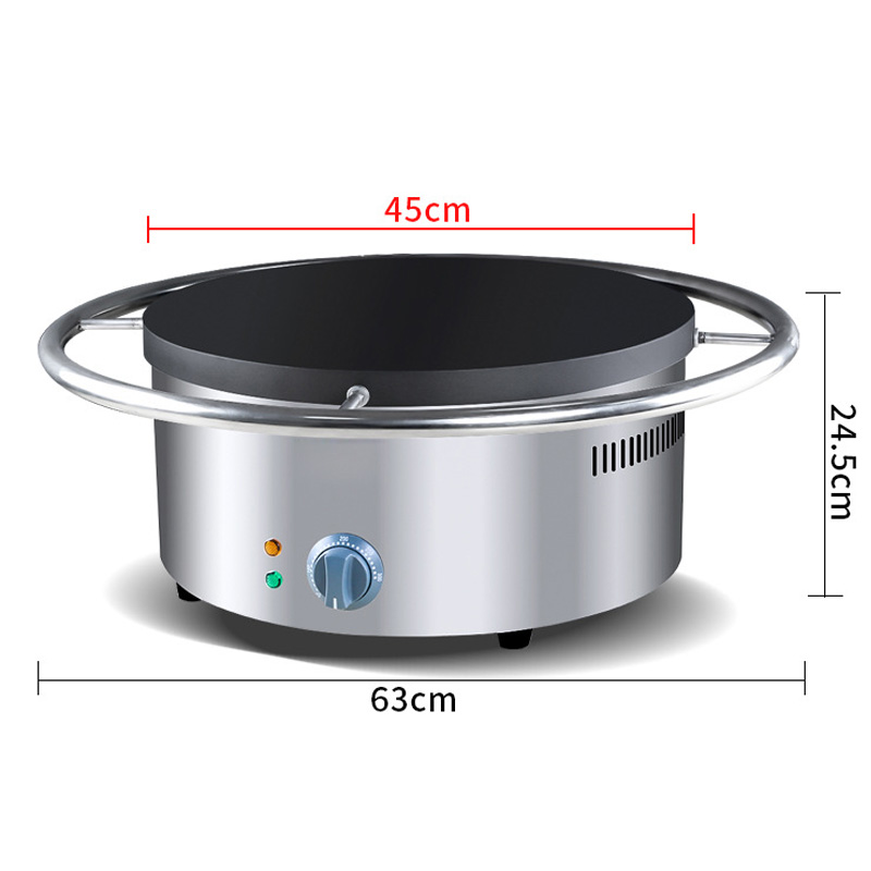 مقلاة كهربائية دوارة يدوية لصن - مراجعة Crepe Maker Griddle وسعره