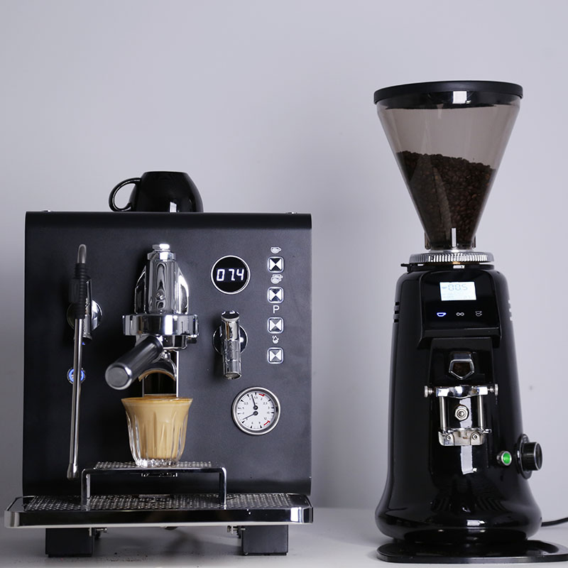 ماكينة قهوة احترافية وردية الل - مراجعة Commercial Espresso Machine وسعره